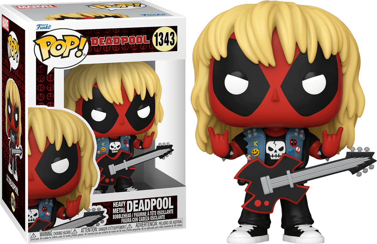 FUN76078 Deadpool - Metal band Pop! Vinyl - Funko - Titan Pop Culture