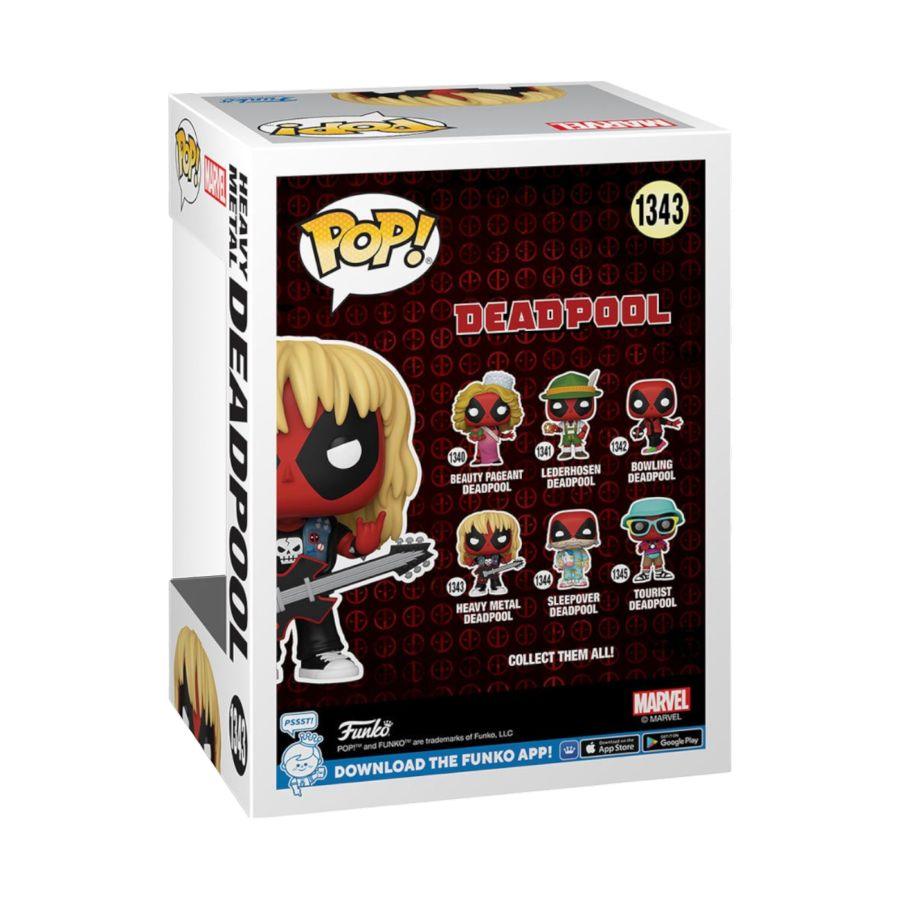 FUN76078 Deadpool - Metal band Pop! Vinyl - Funko - Titan Pop Culture