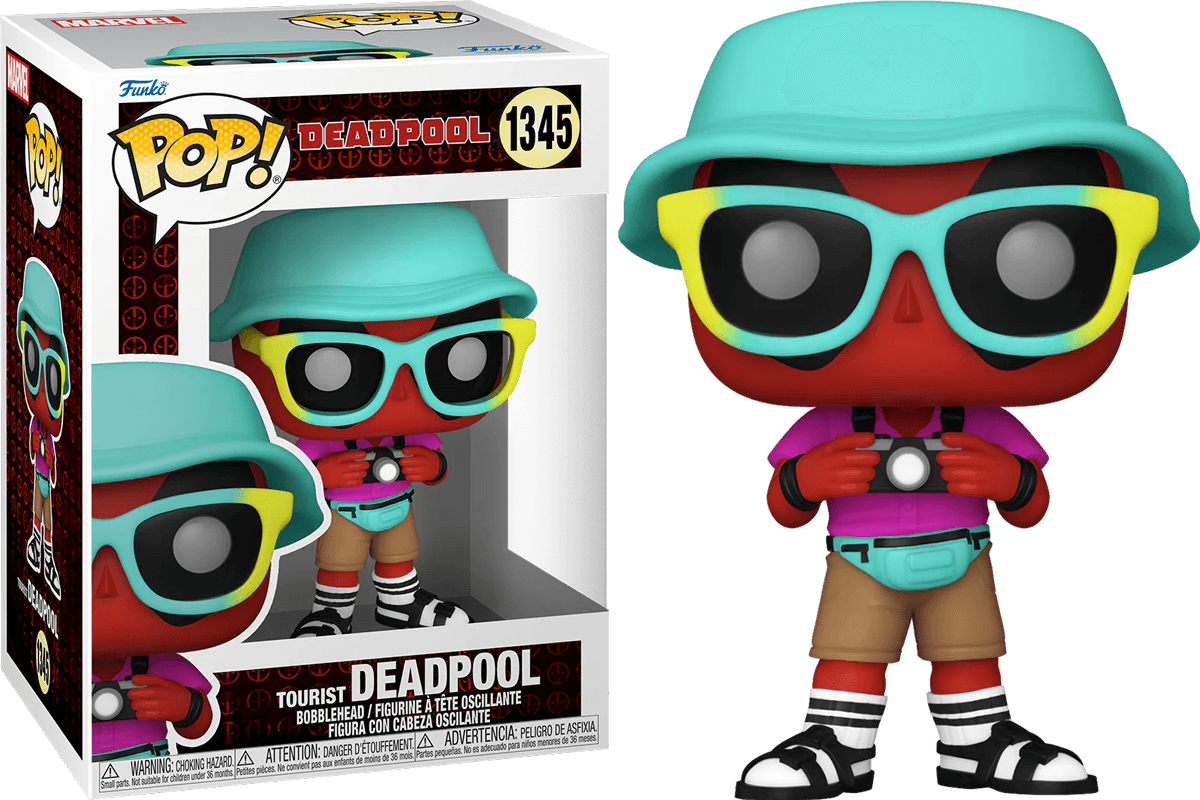 FUN76080 Deadpool - Tourist Pop! Vinyl - Funko - Titan Pop Culture