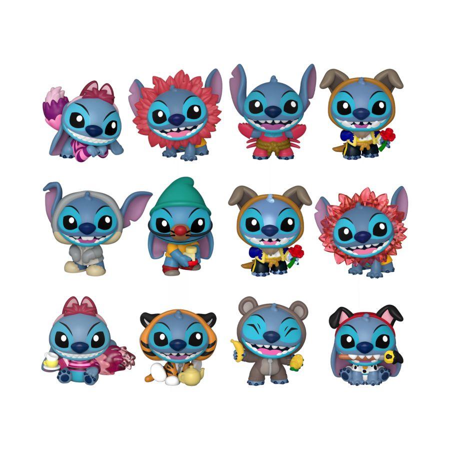 FUN76081 Disney - Stitch Cosplay Mystery Minis Assortment (Display of 12) - Funko - Titan Pop Culture