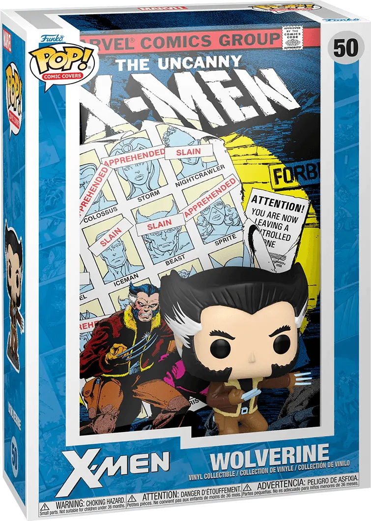 FUN76082 X-Men - Days of Future Past (1981) Wolverine Pop! Cover - Funko - Titan Pop Culture