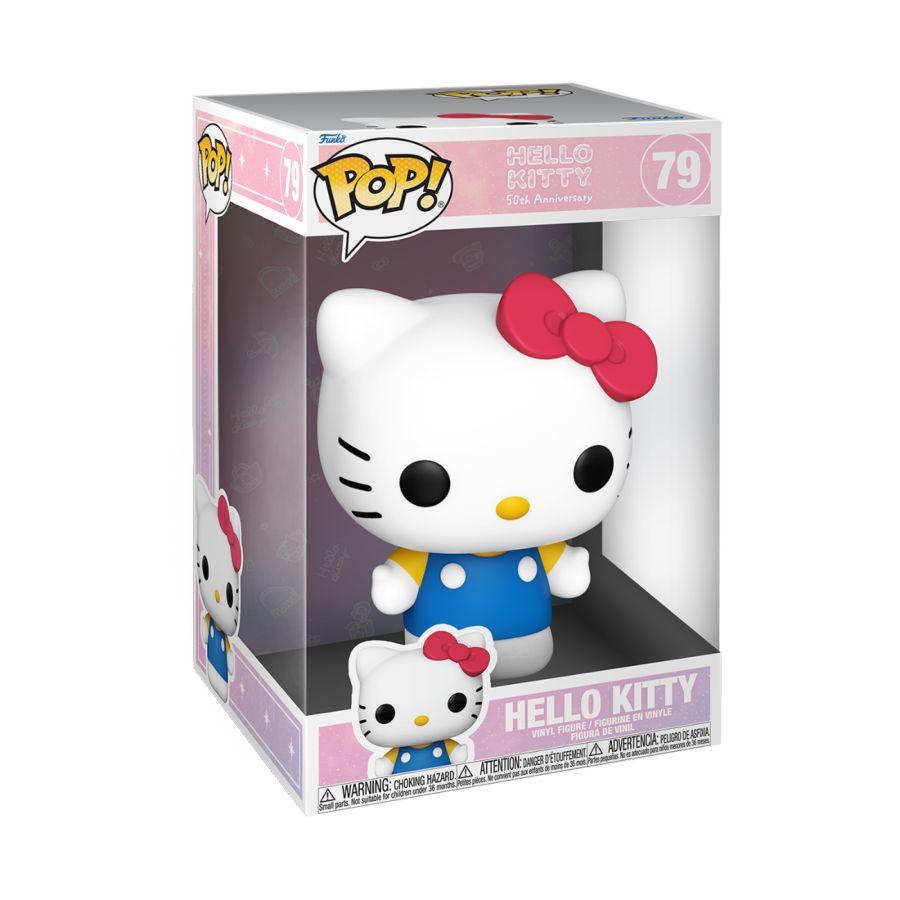 FUN76088 Hello Kitty 50th - Hello Kitty 10" Pop! Vinyl - Funko TBA - Titan Pop Culture