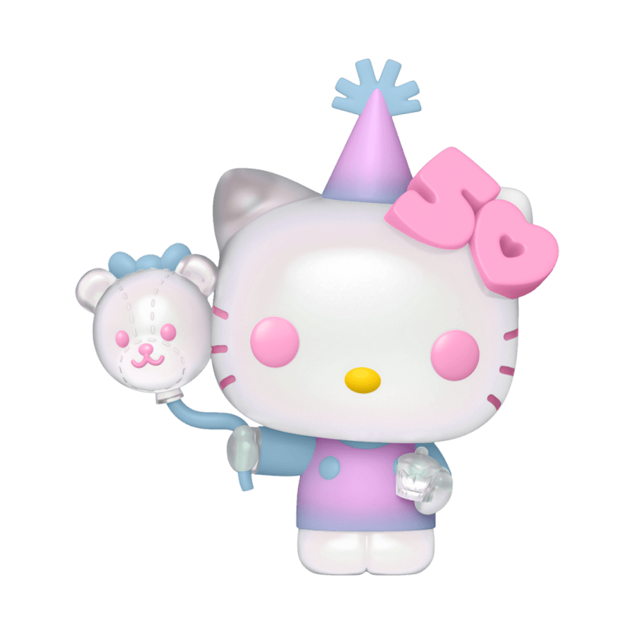 FUN76090 Hello Kitty 50th - Hello Kitty with Balloons Pop! Vinyl - Funko TBA - Titan Pop Culture