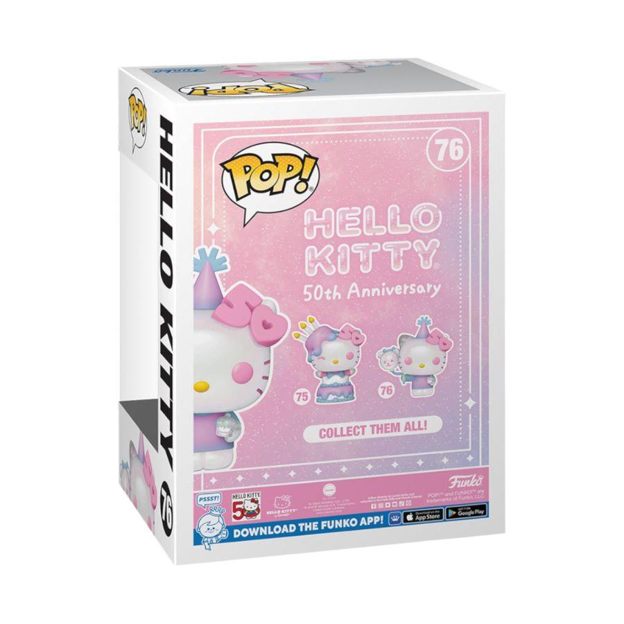 FUN76090 Hello Kitty 50th - Hello Kitty with Balloons Pop! Vinyl - Funko TBA - Titan Pop Culture