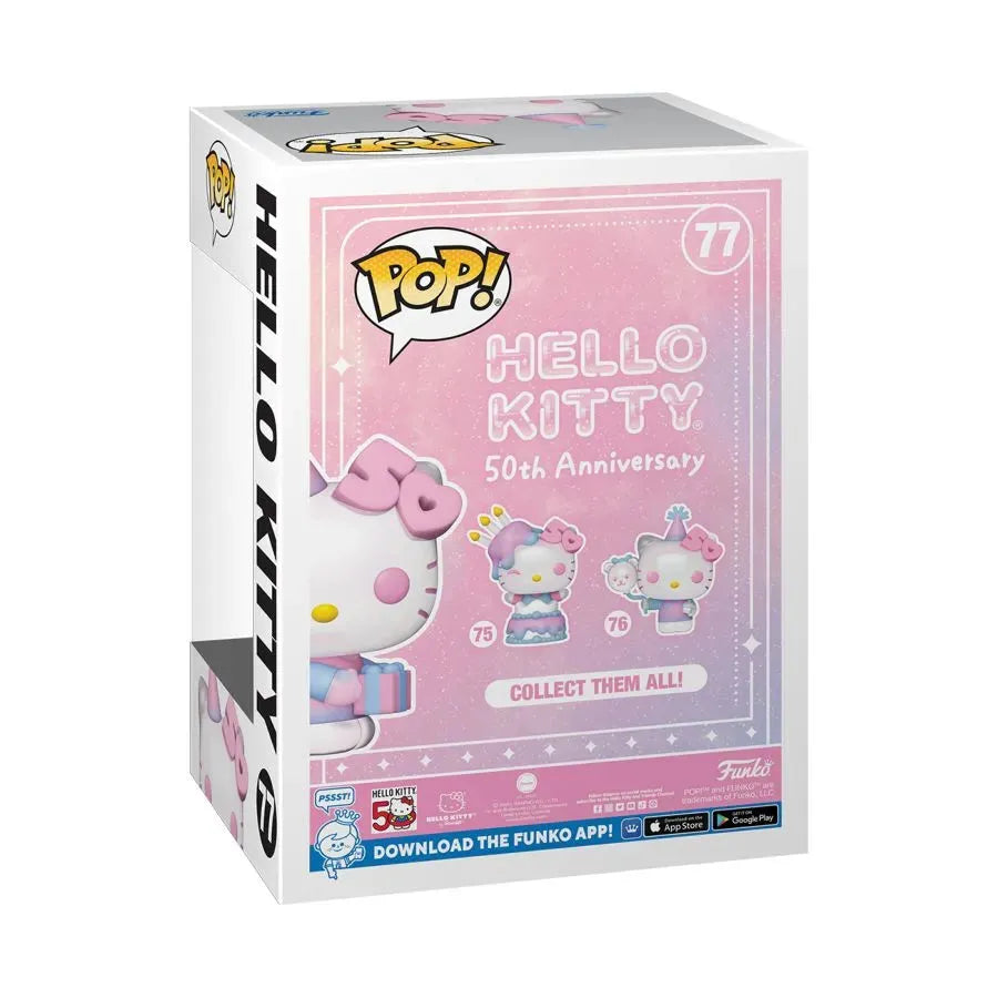 FUN76091 Hello Kitty 50th - Hello Kitty with Gifts Exclusive Pop! Vinyl [RS] - Funko - Titan Pop Culture