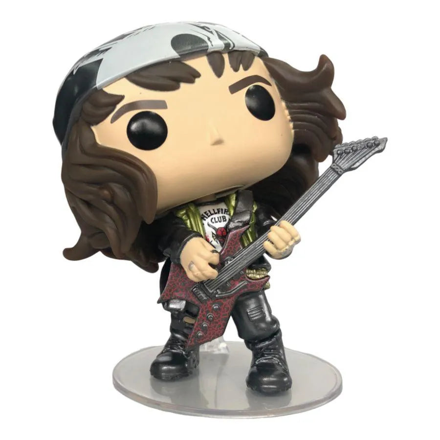 FUN76101 Stranger Things - Hunter Eddie with Guitar US Exclusive Metallic Pop! Vinyl [RS] - Funko - Titan Pop Culture