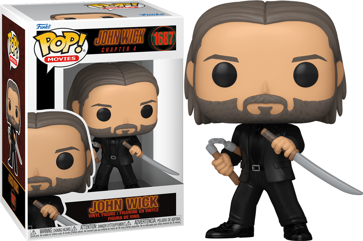 FUN76103 John Wick 4 - John Wick Pop! Vinyl - Funko - Titan Pop Culture