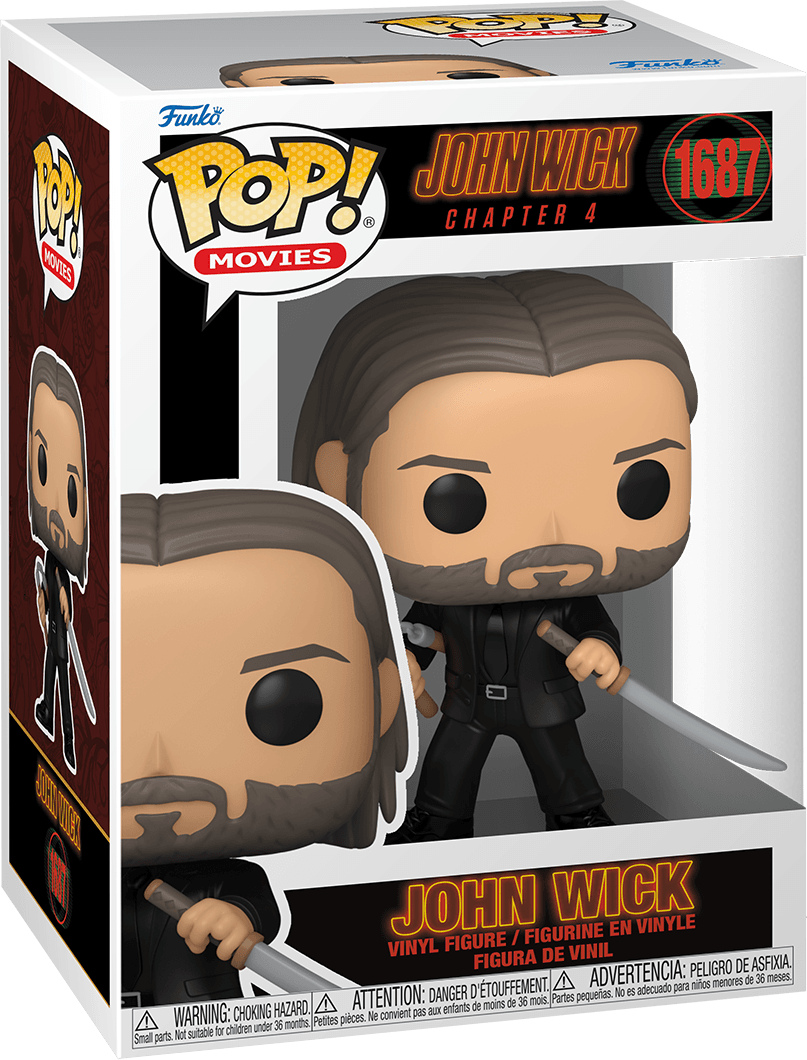 FUN76103 John Wick 4 - John Wick Pop! Vinyl - Funko - Titan Pop Culture