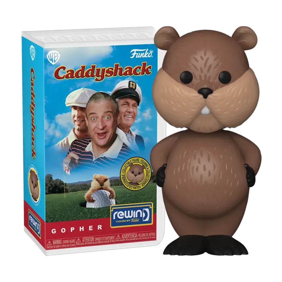 FUN76122 Caddyshack - Gopher Rewind Figure - Funko - Titan Pop Culture