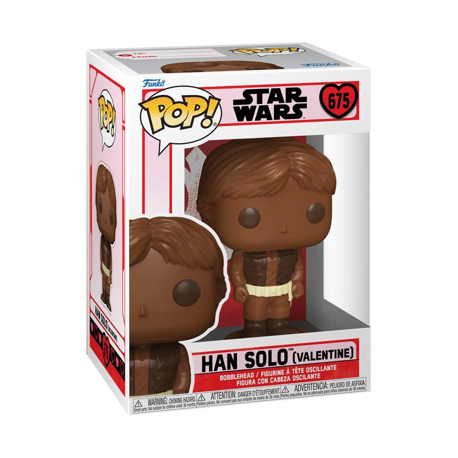 FUN76213 Star Wars: Valentines 2024 - Han Solo (Easter Chocolate) Pop! Vinyl - Funko - Titan Pop Culture