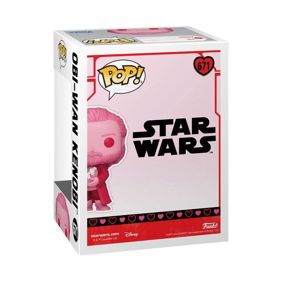 FUN76215 Star Wars: Valentines 2024 - Obi-Wan Kenobi Pop! Vinyl - Funko - Titan Pop Culture