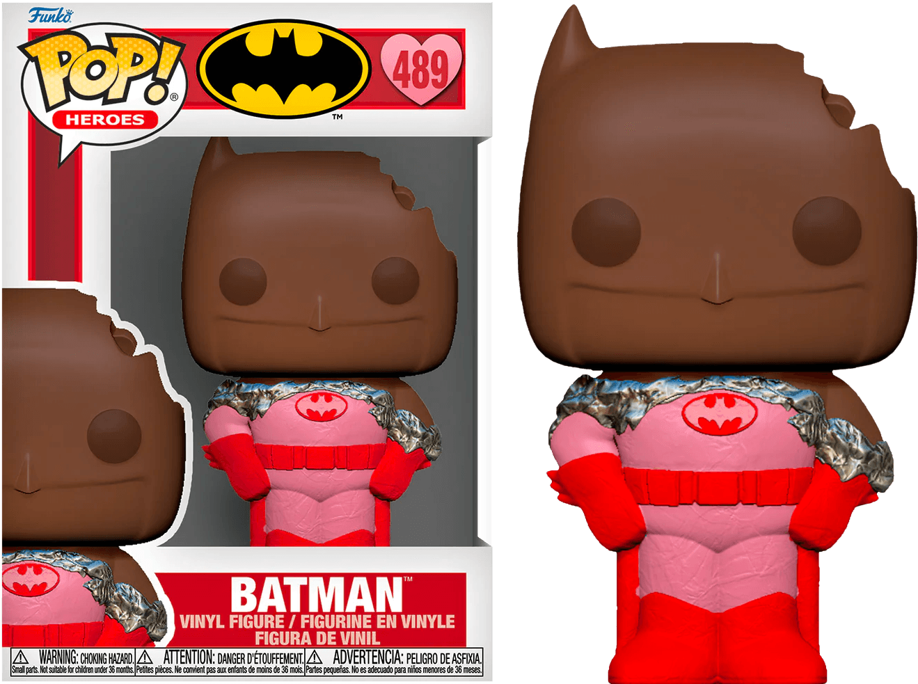 FUN76220 DC Comics: Valentines 2024 - Batman (Easter Chocolate) Pop! Vinyl - Funko - Titan Pop Culture