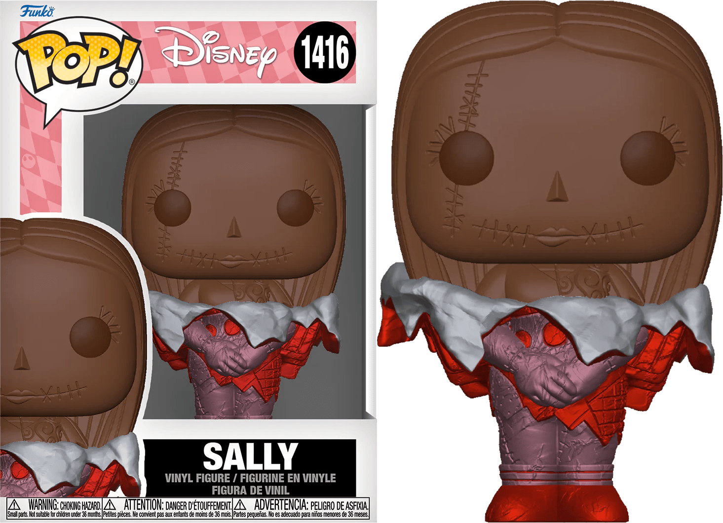 FUN76223 The Nightmare Before Christmas: Valentines 2024 - Sally (Easter Chocolate) Pop! Vinyl - Funko - Titan Pop Culture