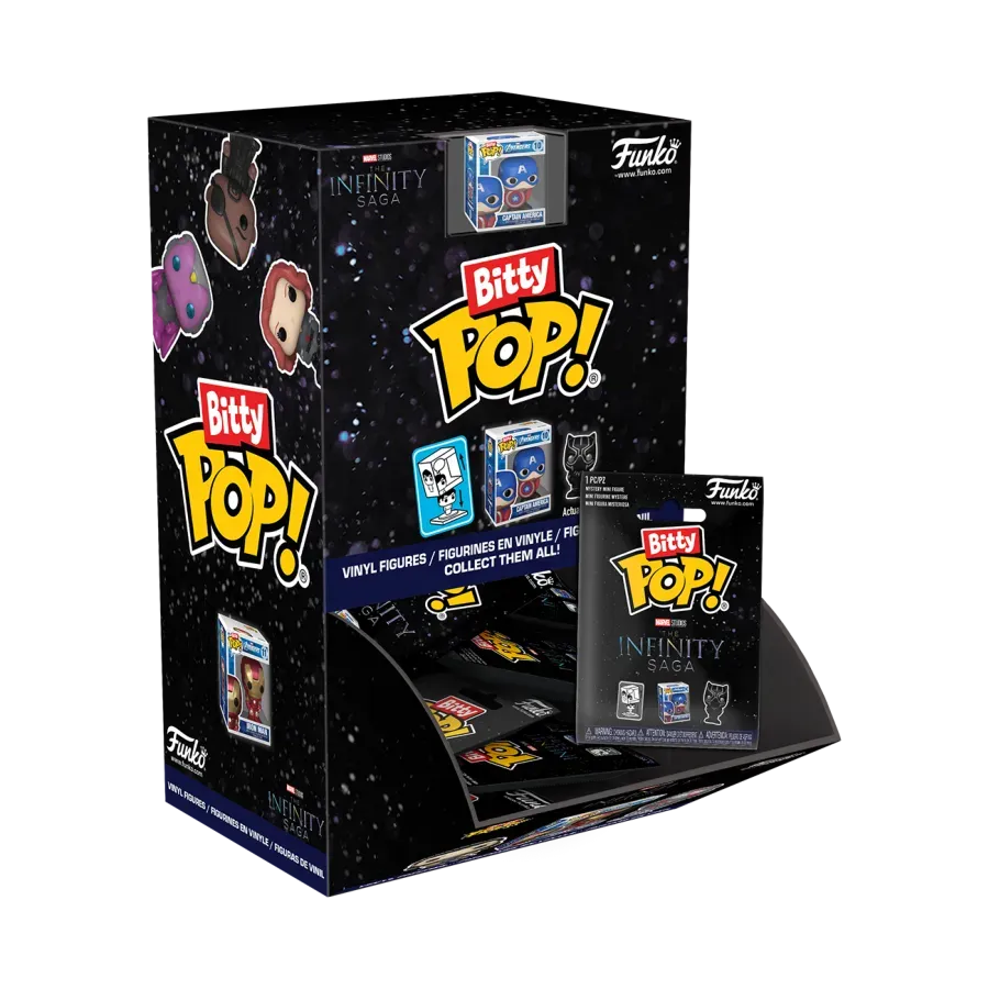 FUN76381 Marvel Comics - Bitty Pop! Blind Bag Assortment (Display of 36) - Funko - Titan Pop Culture