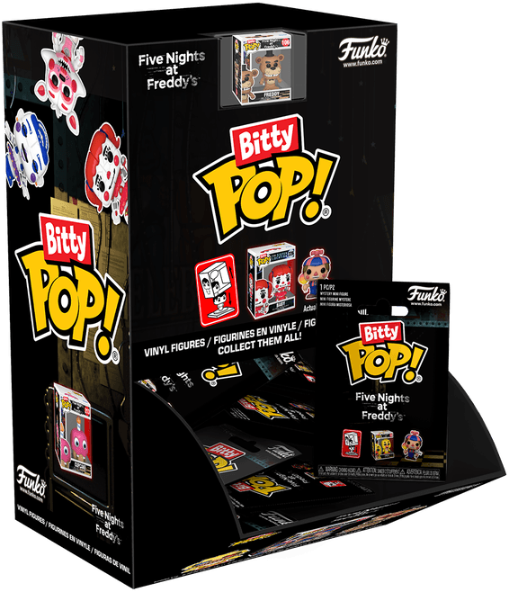 FUN76385 Five Nights At Freddy's - Bitty Pop! Blind Bag Assortment (Display of 36) - Funko TBA - Titan Pop Culture