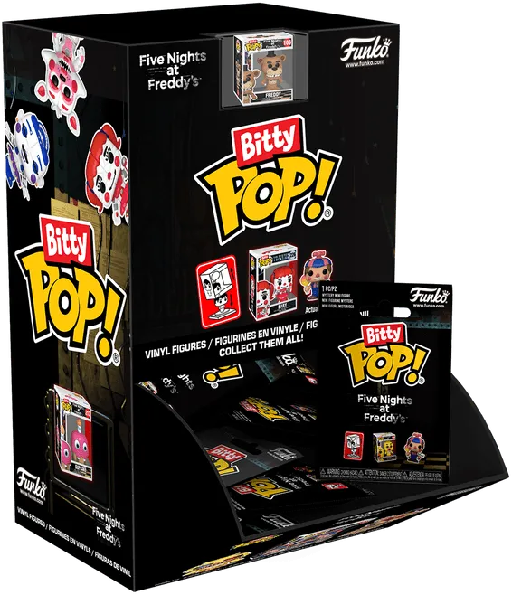 FUN76385 Five Nights At Freddy's - Bitty Pop! Blind Bag Assortment (Display of 36) - Funko TBA - Titan Pop Culture