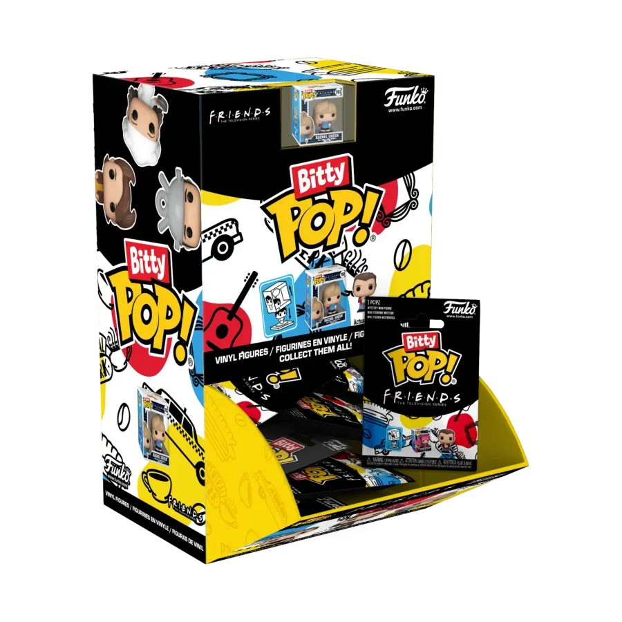 FUN76386 Friends - Bitty Pop! Blind Bag Assortment (Display of 36) - Funko TBA - Titan Pop Culture