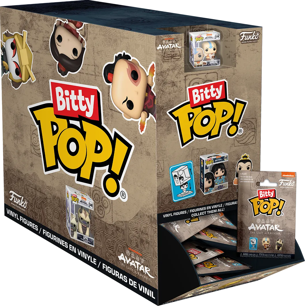 FUN76387 Avatar: The Last Airbender - Bitty Pop! Assortment (Display of 32) - Funko - Titan Pop Culture