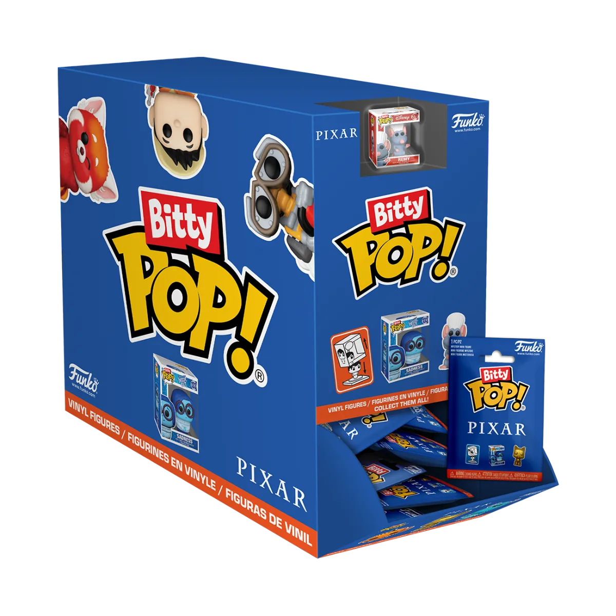 FUN76402 Pixar - Bitty Pop! Blind Bag (Display of 32) - Funko - Titan Pop Culture