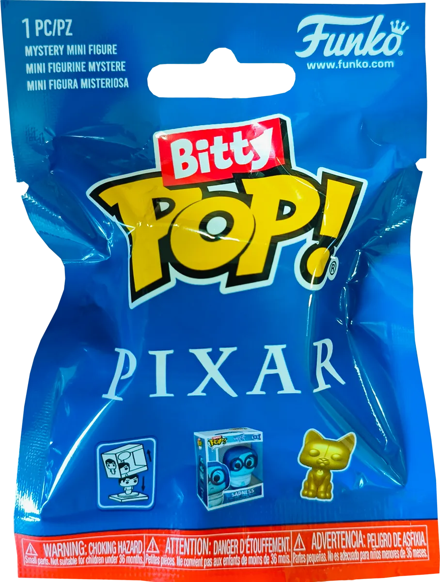 FUN76402 Pixar - Bitty Pop! Blind Bag (Display of 32) - Funko - Titan Pop Culture