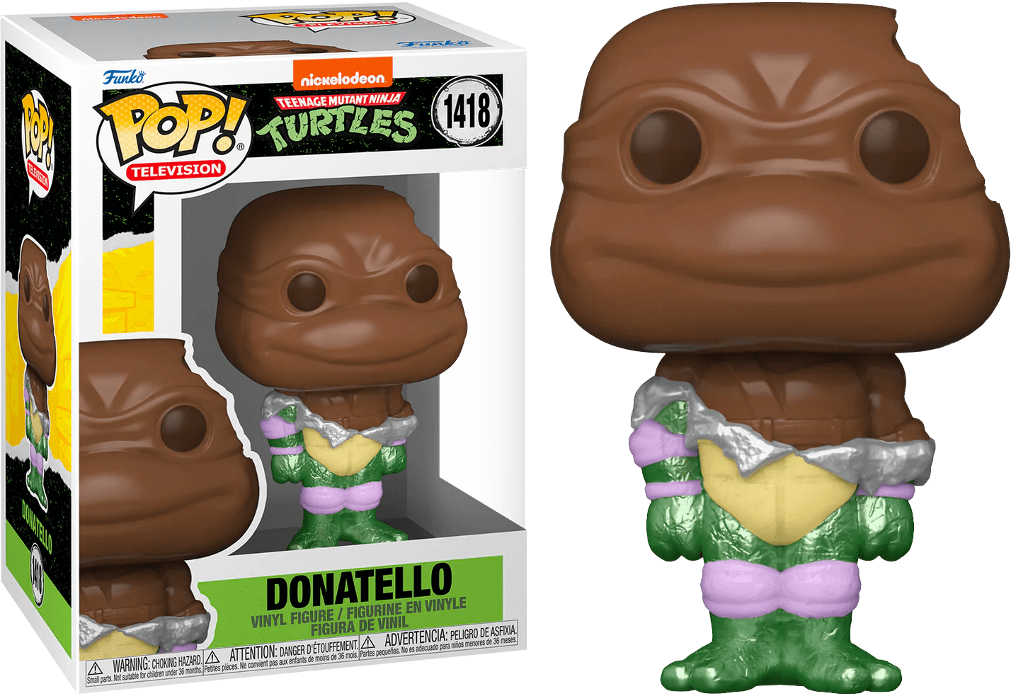 FUN76436 Teenage Mutant Ninja Turtles - Donatello (Easter Chocolate) Pop! Vinyl - Funko - Titan Pop Culture