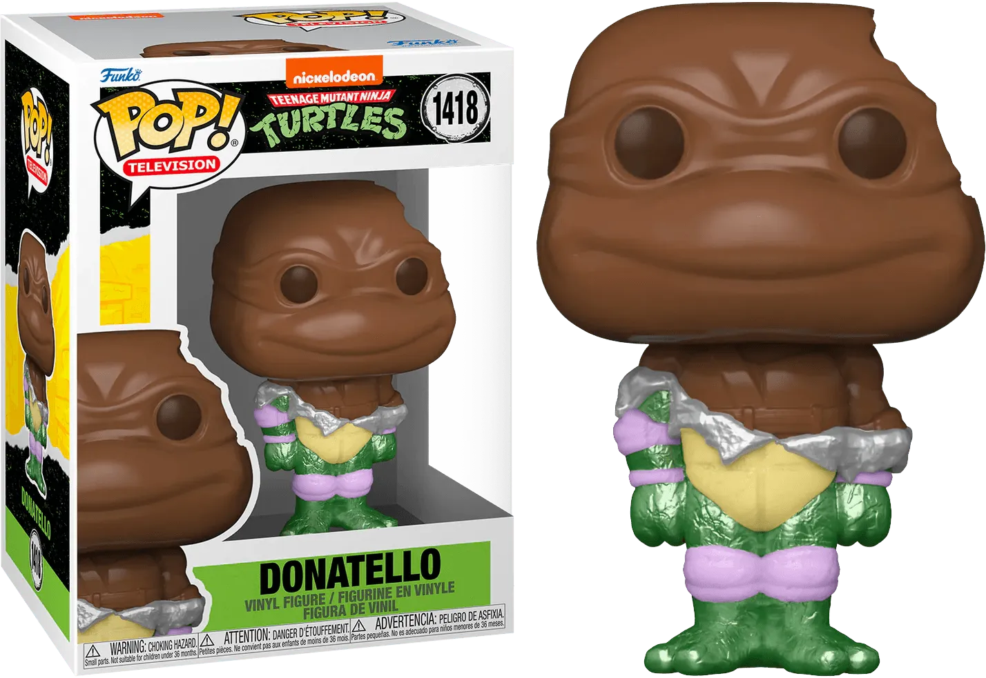 FUN76436 Teenage Mutant Ninja Turtles - Donatello (Easter Chocolate) Pop! Vinyl - Funko - Titan Pop Culture