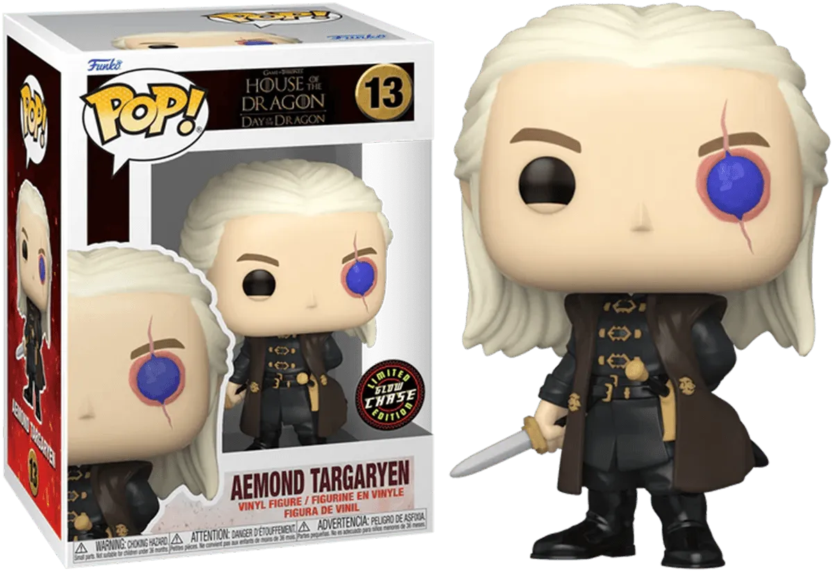 FUN76471 Game of Thrones: House of the Dragon - Aemond Targaryen Pop! Vinyl - Funko - Titan Pop Culture