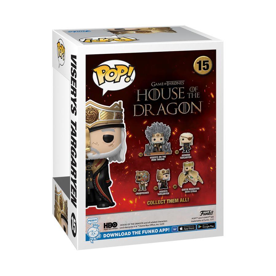 FUN76474 Game of Thrones: House of the Dragon - Masked Viserys Targaryen (with chase) Pop! Vinyl - Funko - Titan Pop Culture