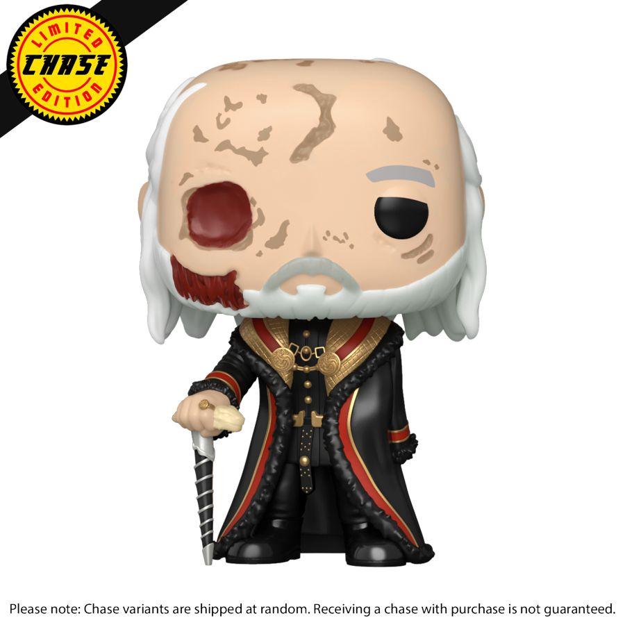 FUN76474 Game of Thrones: House of the Dragon - Masked Viserys Targaryen (with chase) Pop! Vinyl - Funko - Titan Pop Culture