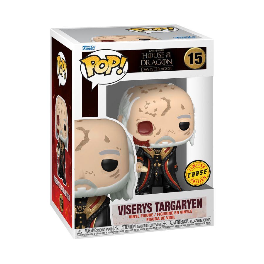 FUN76474 Game of Thrones: House of the Dragon - Masked Viserys Targaryen (with chase) Pop! Vinyl - Funko - Titan Pop Culture