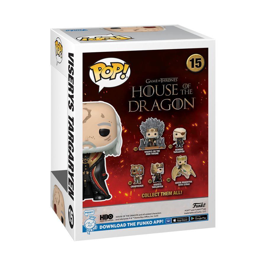 FUN76474 Game of Thrones: House of the Dragon - Masked Viserys Targaryen (with chase) Pop! Vinyl - Funko - Titan Pop Culture