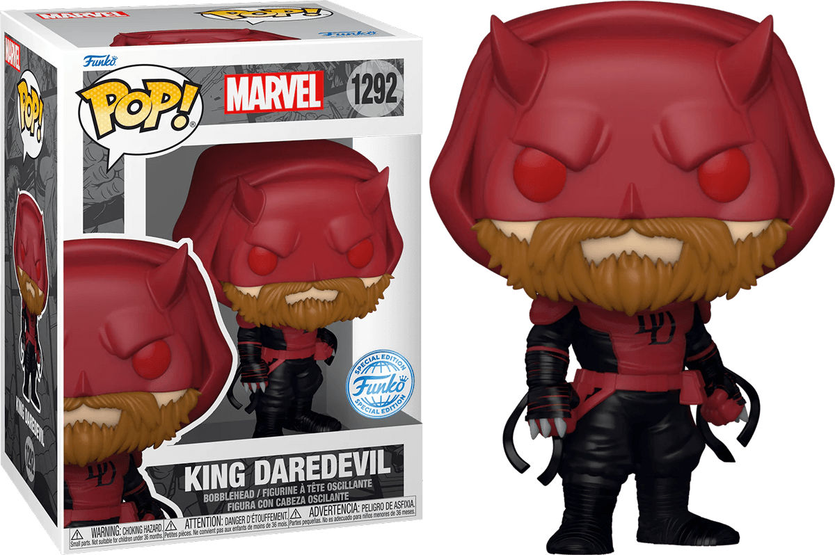 FUN76522 Marvel Comics - King Daredevil US Exclusive Pop! Vinyl [RS] - Funko - Titan Pop Culture