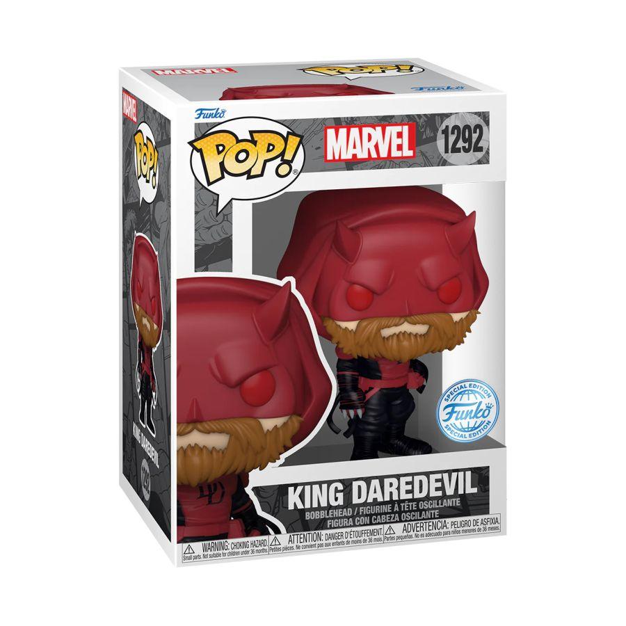 FUN76522 Marvel Comics - King Daredevil US Exclusive Pop! Vinyl [RS] - Funko - Titan Pop Culture