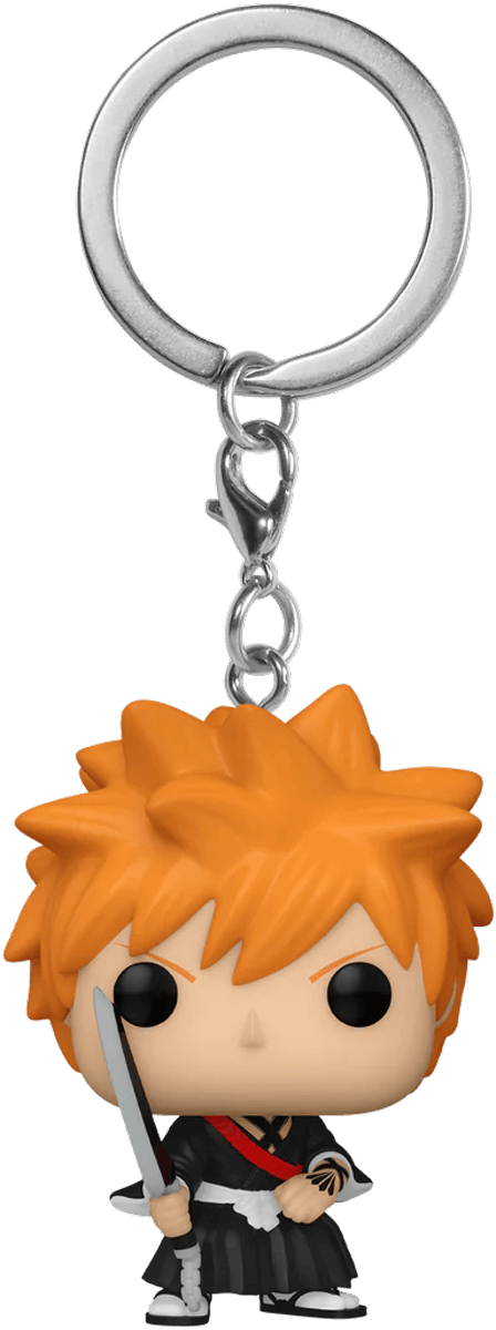 FUN76527 Bleach - Ichigo Kurosaki Pocket Pop! Keychain - Funko - Titan Pop Culture