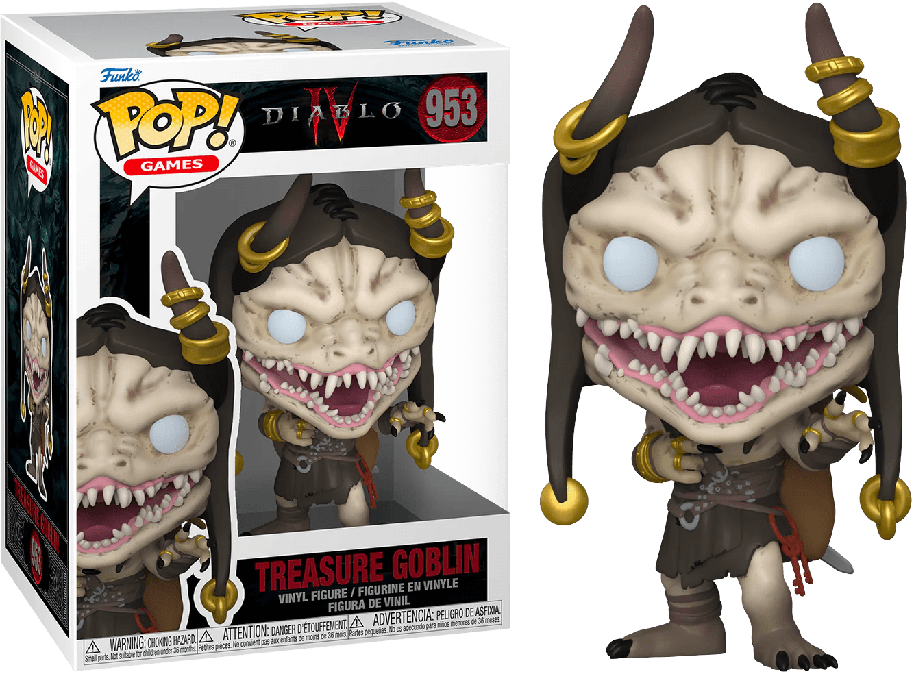 FUN76532 Diablo 4 - Treasure Goblin Pop! Vinyl - Funko - Titan Pop Culture