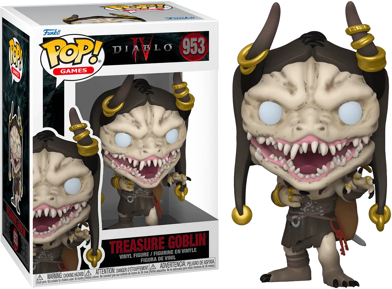 FUN76532 Diablo 4 - Treasure Goblin Pop! Vinyl - Funko - Titan Pop Culture