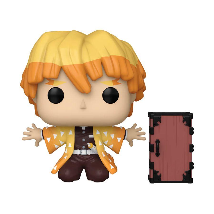 FUN76534 Demon Slayer - Zenitsu (Kneeling) US Exclusive Pop! Vinyl [RS] - Funko - Titan Pop Culture