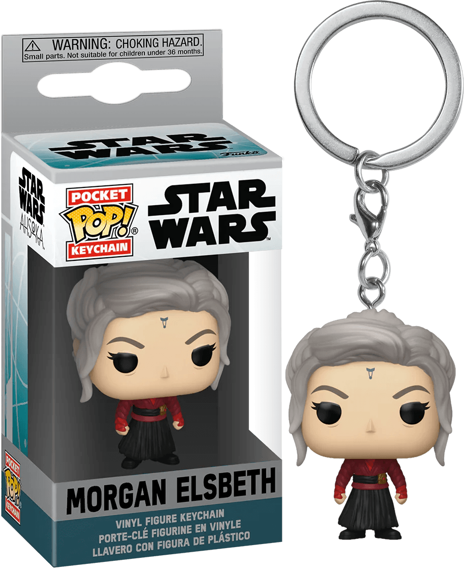 FUN76538 Star Wars: Ahsoka (TV) - Morgan Elsbeth Pop! Vinyl Keychain - Funko - Titan Pop Culture