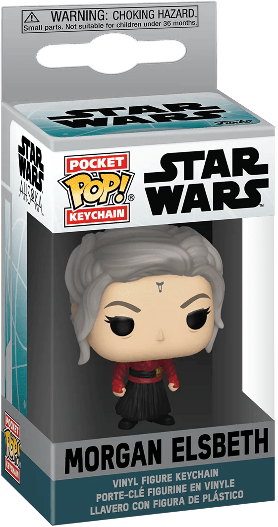 FUN76538 Star Wars: Ahsoka (TV) - Morgan Elsbeth Pop! Vinyl Keychain - Funko - Titan Pop Culture