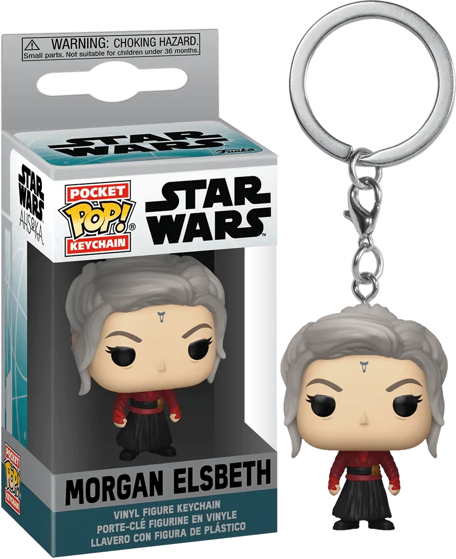 FUN76538 Star Wars: Ahsoka (TV) - Morgan Elsbeth Pop! Vinyl Keychain - Funko - Titan Pop Culture