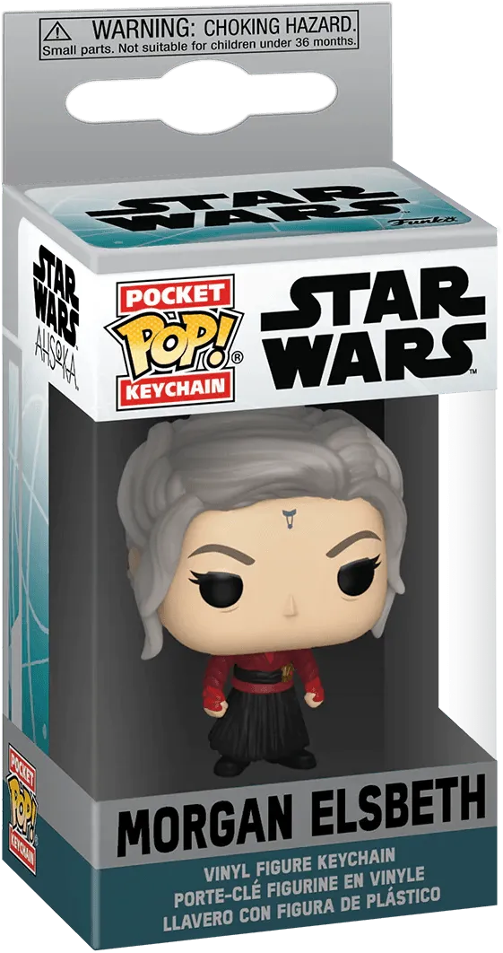 FUN76538 Star Wars: Ahsoka (TV) - Morgan Elsbeth Pop! Vinyl Keychain - Funko - Titan Pop Culture