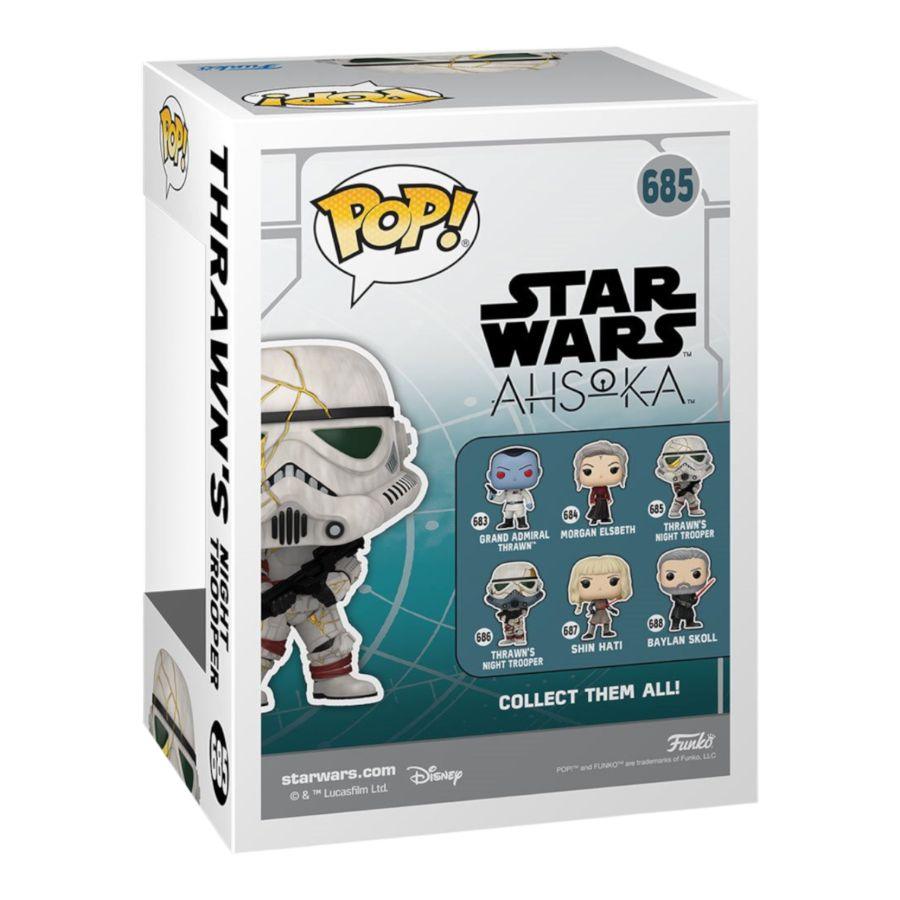 FUN76541 Star Wars: Ahsoka (TV) - Thrawn's Night Trooper (White/Gold Helmet) Pop! Vinyl - Funko - Titan Pop Culture