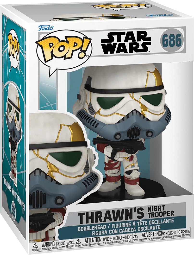 FUN76542 Star Wars: Ahsoka (TV) - Thrawn's Night Trooper (White/Grey Helmet) Pop! Vinyl - Funko - Titan Pop Culture