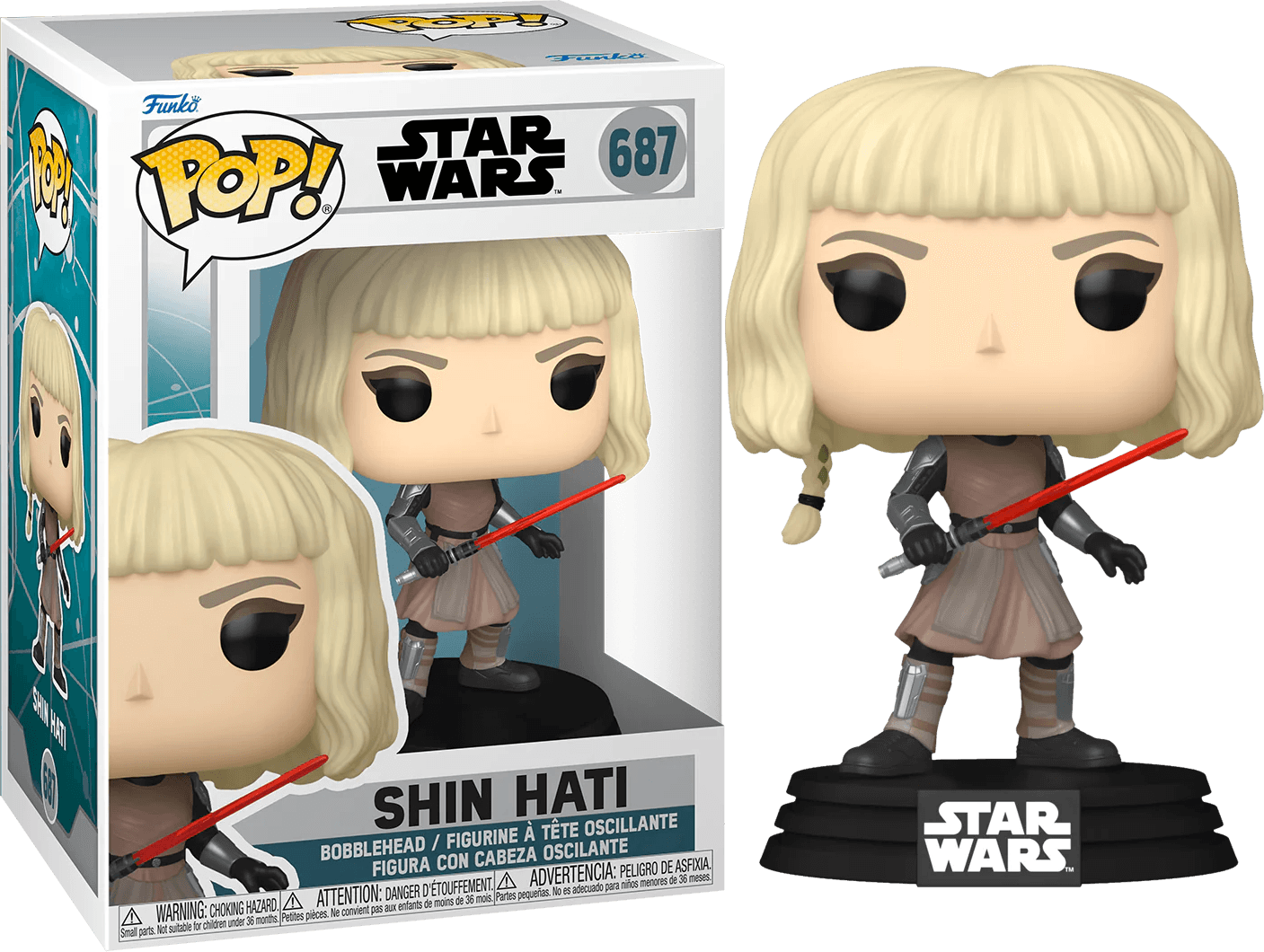 FUN76543 Star Wars: Ahsoka (TV) - Shin Hati Pop! Vinyl - Funko - Titan Pop Culture