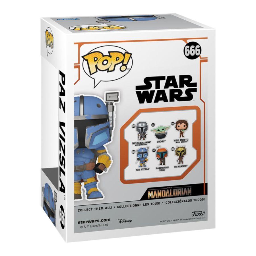 FUN76553 Star Wars: Mandalorian - Paz Vizsla! Pop! Vinyl - Funko - Titan Pop Culture