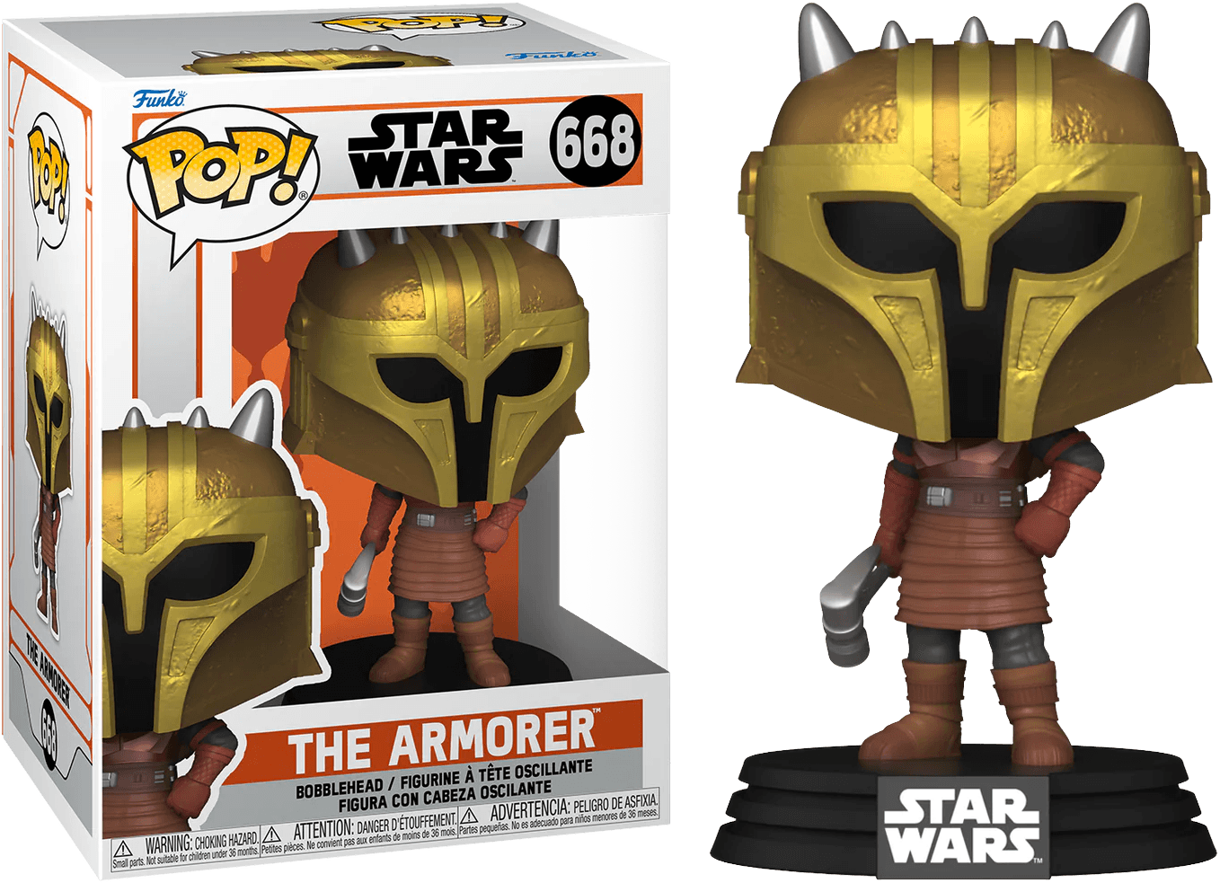 FUN76554 Star Wars: Mandalorian - The Armorer! Pop! Vinyl - Funko - Titan Pop Culture