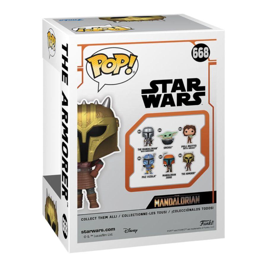 FUN76554 Star Wars: Mandalorian - The Armorer! Pop! Vinyl - Funko - Titan Pop Culture