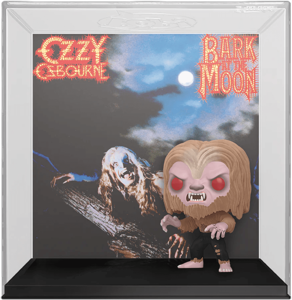 FUN76560 Ozzy Osbourne - Bark at the Moon Flocked Pop! Albums Vinyl [RS] - Funko - Titan Pop Culture