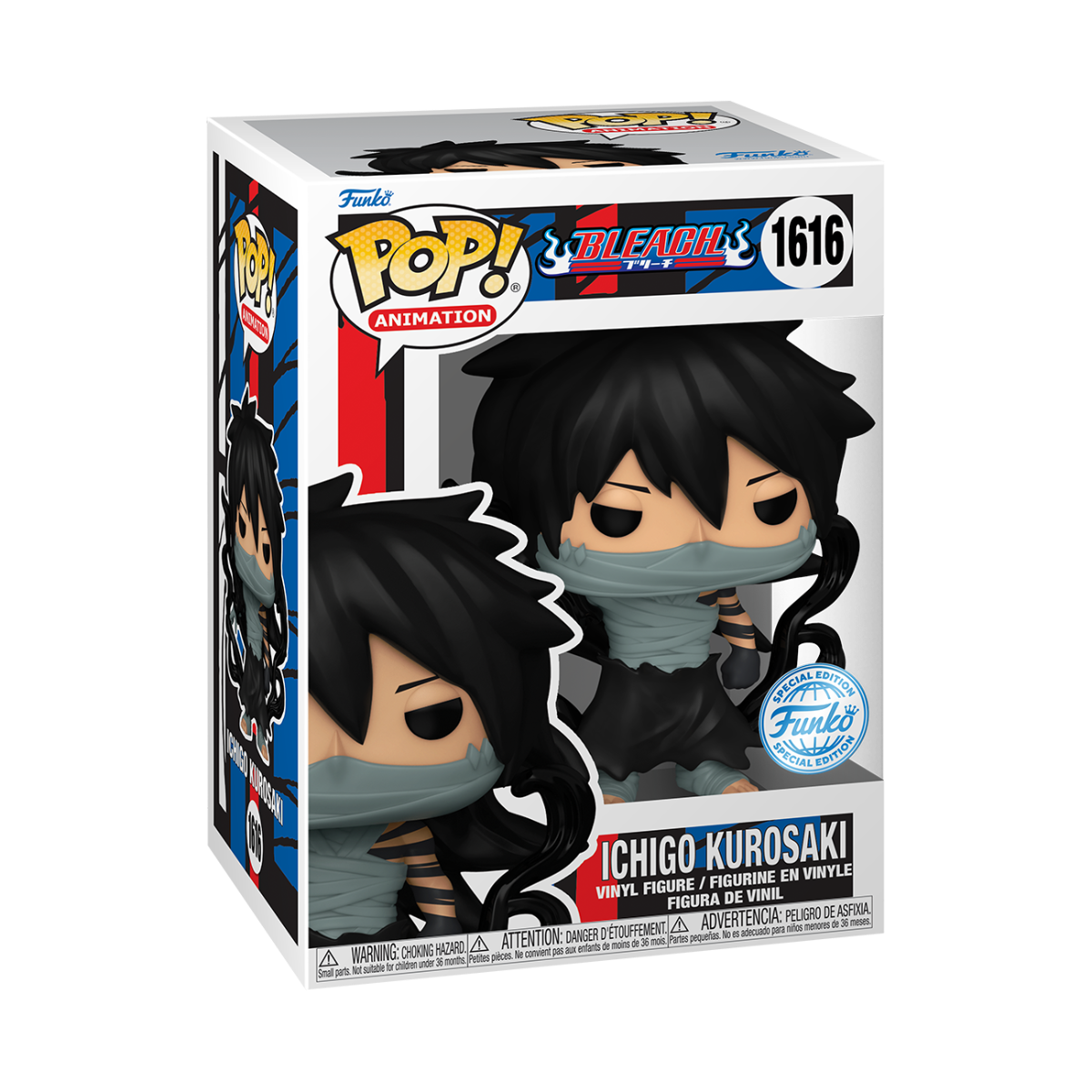 FUN76674 Bleach - Ichigo Kurosaki (Getsuga) Pop! Vinyl [RS] - Funko - Titan Pop Culture