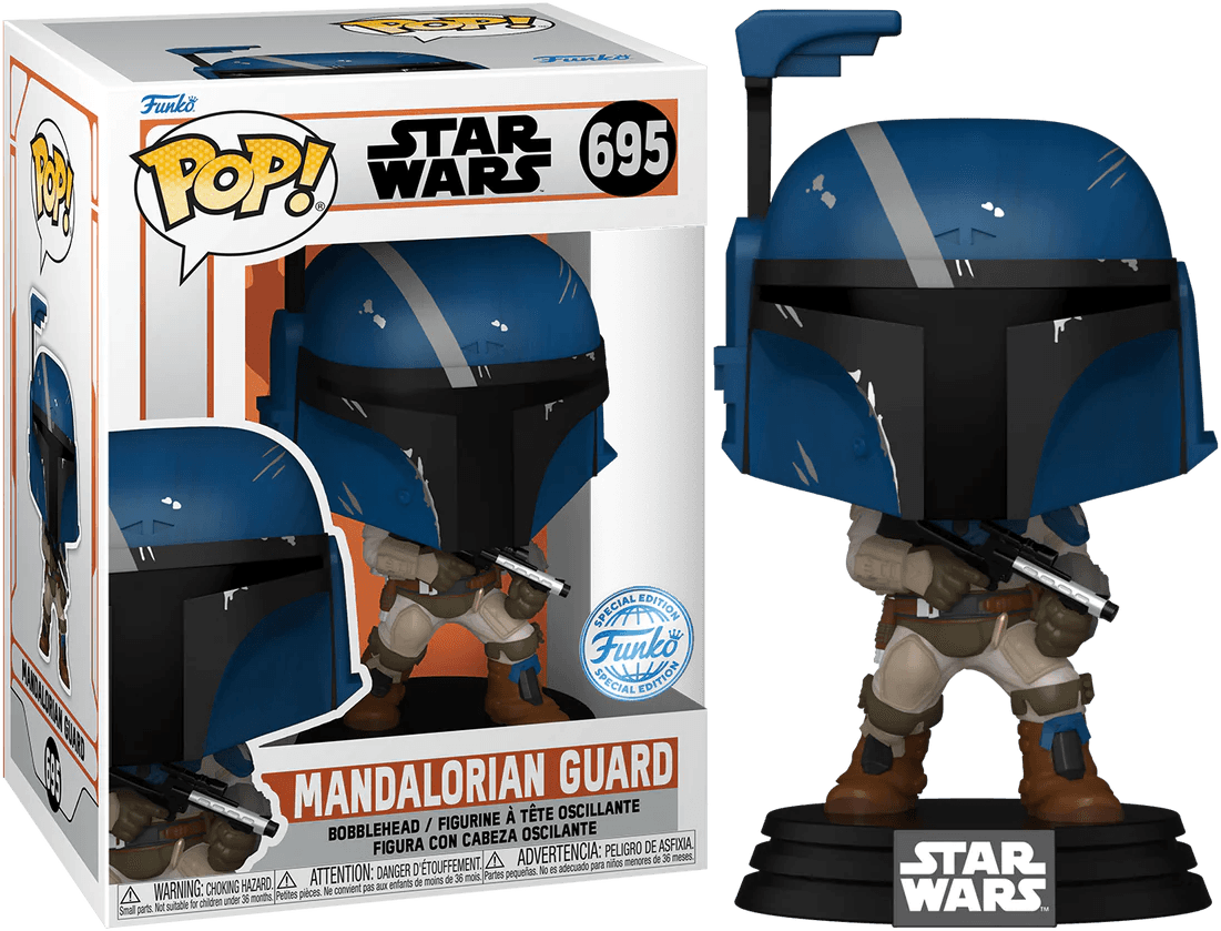 FUN76679 Star Wars: Mandalorian - Mandalorian Guard US Exclusive Pop! Vinyl [RS] - Funko - Titan Pop Culture